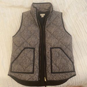 J crew patterned vest